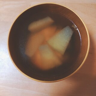 冬瓜とわかめの味噌汁